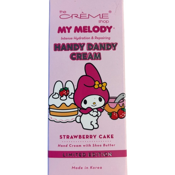 The Crème Shop Limited Edition My Melody Handy Dandy Cream - Strawberry Cake - Picture 2 of 4